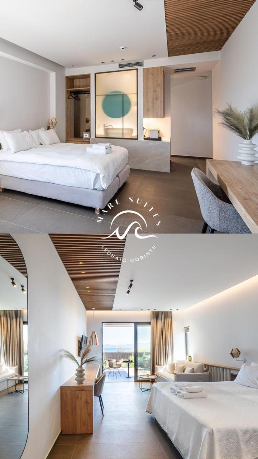 Mare Suites Lechaio Zewnętrze zdjęcie